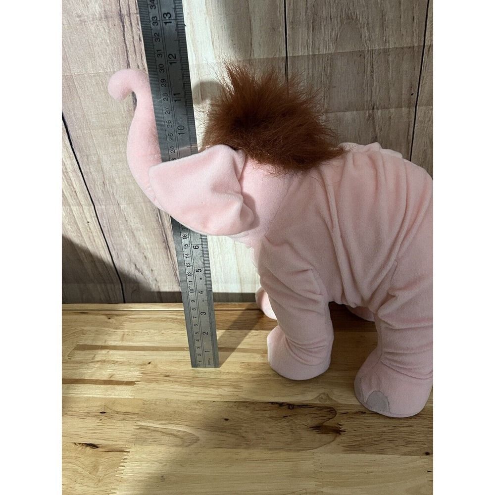 Disney JUNGLE BOOK Hathi Jr Plush Stuffed Animal Pink Elephant Toy - Picture 7 of 8